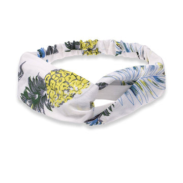 Bohemian Retro Print Turban Hairband Cross Turban for Girl Ladies Headband Hair Accessories daiiibabyyy